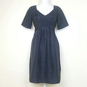 Banana Republic NWT Silk Ebroidered Dress Sz 4